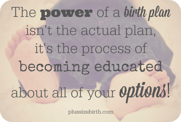 The dangers of “winging it” in labour and why every woman needs a birth plan.